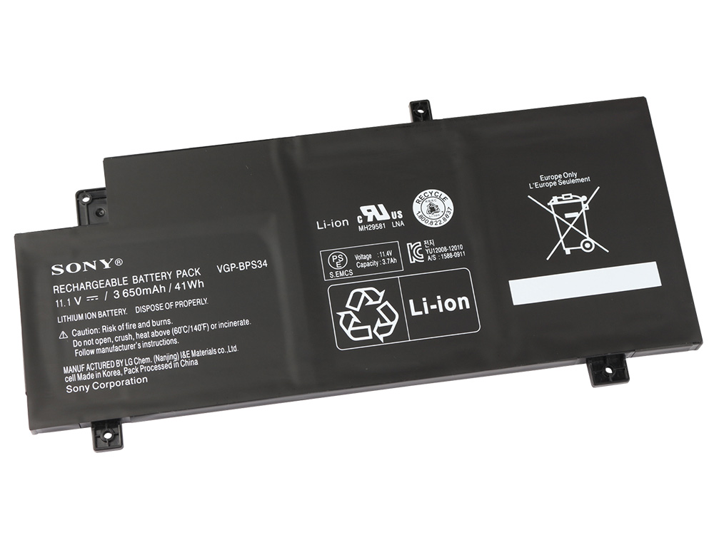 Original 3650mAh Akku Sony Vaio SVF14A1C5E SVF14A1M2ES SVF14A1S9RB