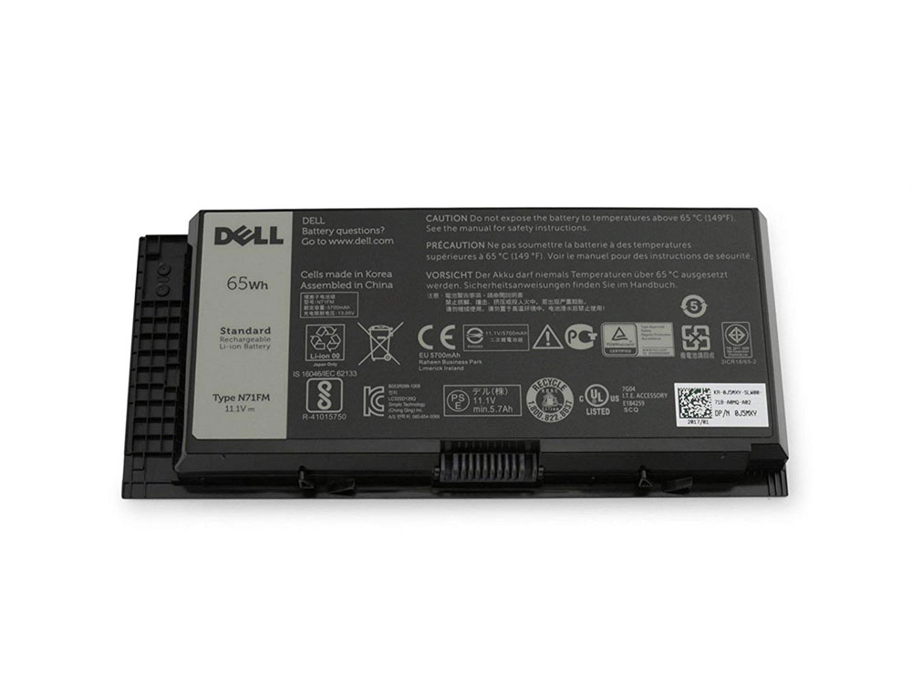 Original Dell Precision M6700-6711 Akku 65Whr