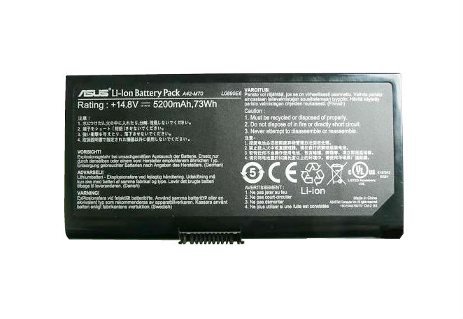 8 Zellen 5200mAh Akku Asus 07G0165A1875 07G016WQ1865 15G10N3792YO