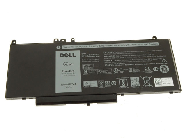 Original 62Wh 4-Zellen Dell 6MT4T 06MT4T 7V69Y Akku