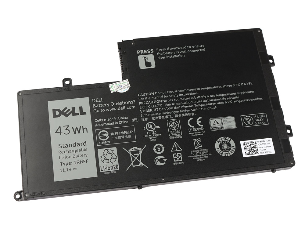 Original 43Wh 3800mAh 3-Zellen Akku Dell Inspiron 15 5547