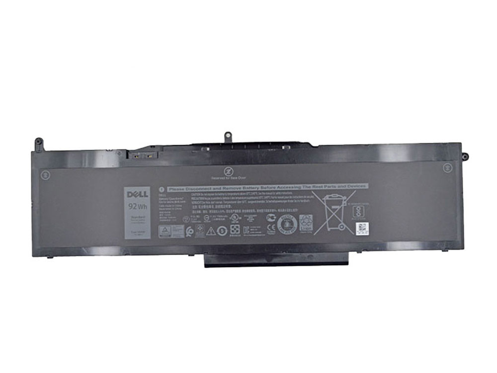 Original 7666Ah 92Wh 6 Zellen Dell Latitude 15 5591 P60F002