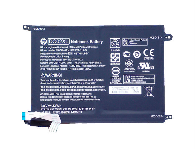 Original 8390mAh 33Whr Akku HP TPN-I121 TPN-I122 DO02XL