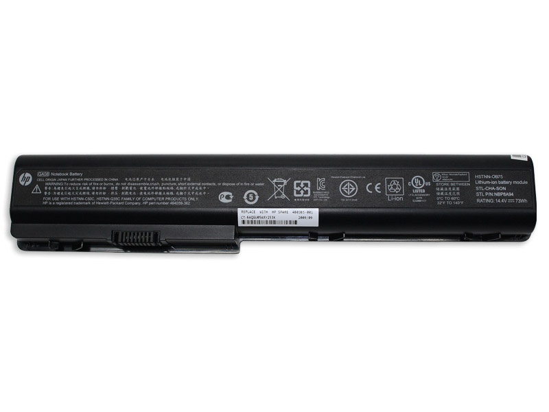 Original HP 516355-001 Akku 73Wh 5200mAh