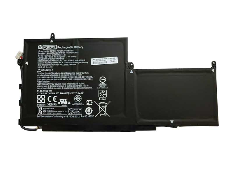 Original HP PG03XL Akku 65Wh 5680mAh