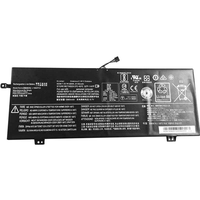 Original 46Wh 6135mAh 4-Zellen Akku Lenovo IdeaPad 710S-13IKB 80W3