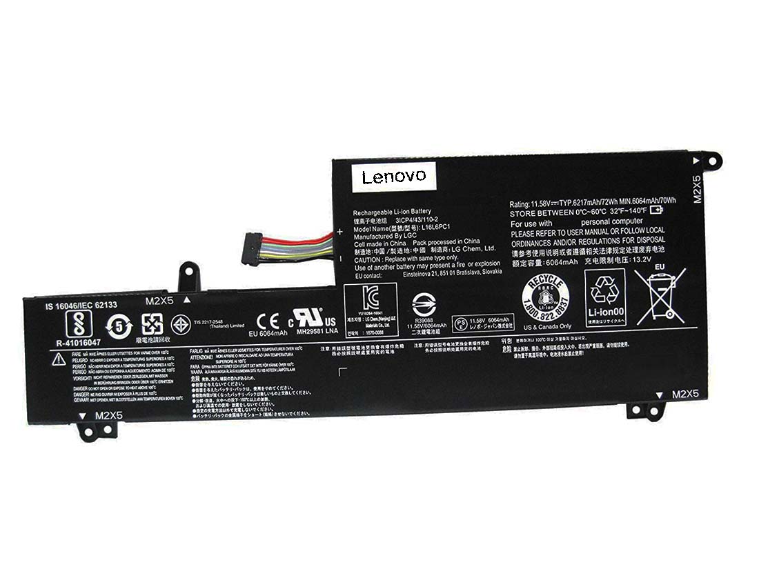 Original Lenovo Yoga 720-15IKB 80X70042GE Akku 72Wh 6064mAh