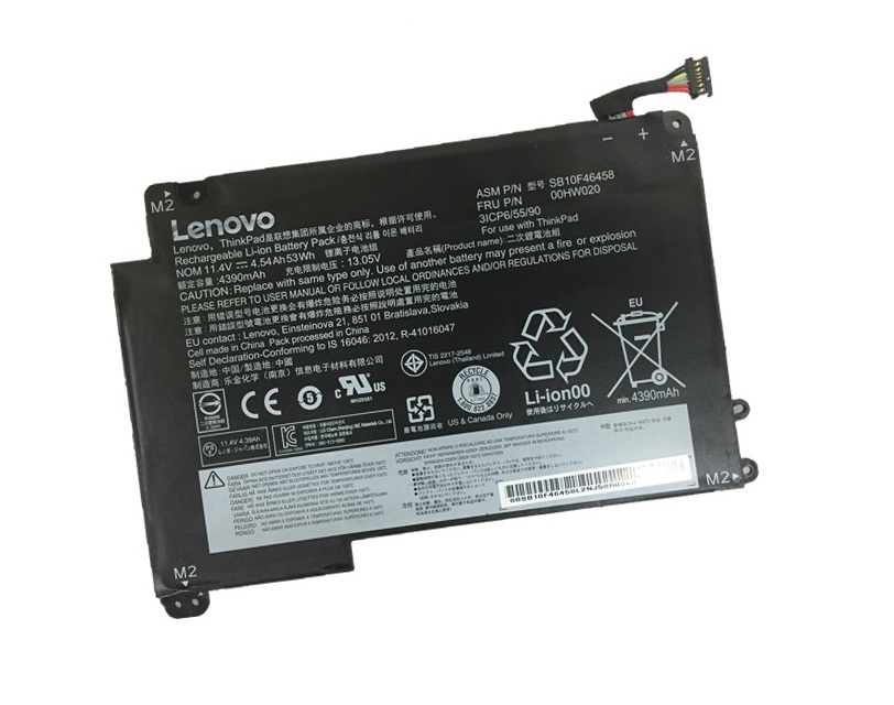 Original 4390mAh 53Whr Akku Lenovo ASM P/N SB10F46458