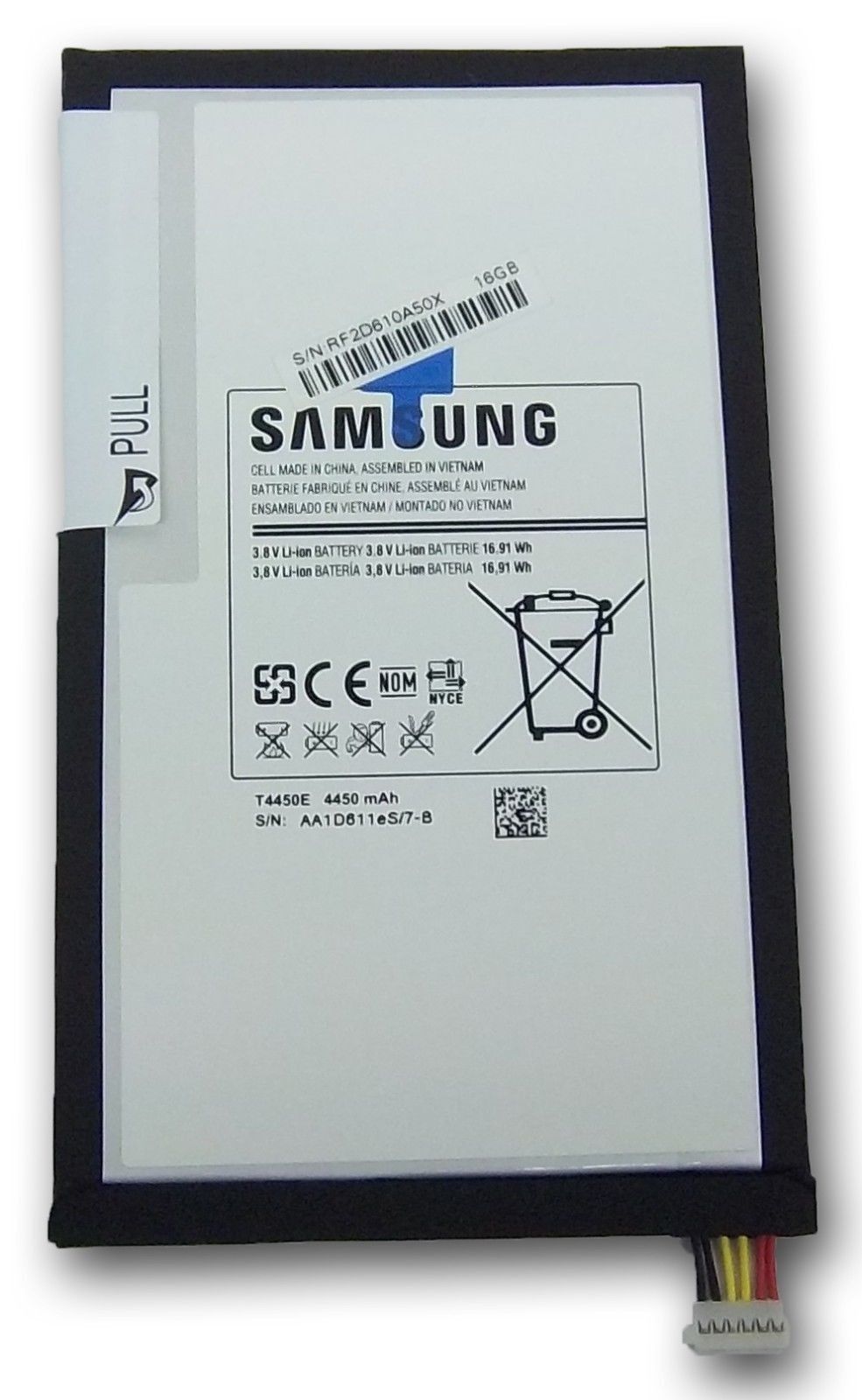 Original 4450mAh Akku Samsung T315 SM-T315 SM-T3150ZWABTU