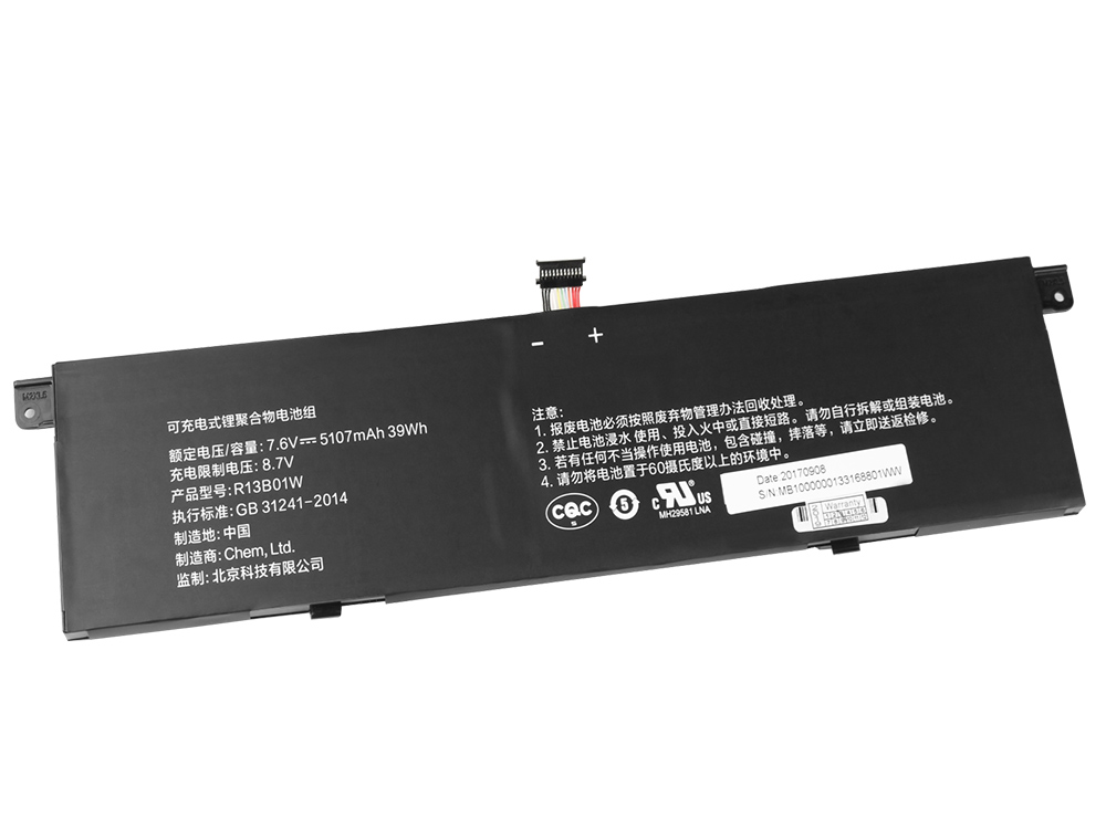 Original 5107mAh 39Wh Akku Xiaomi R13B01W